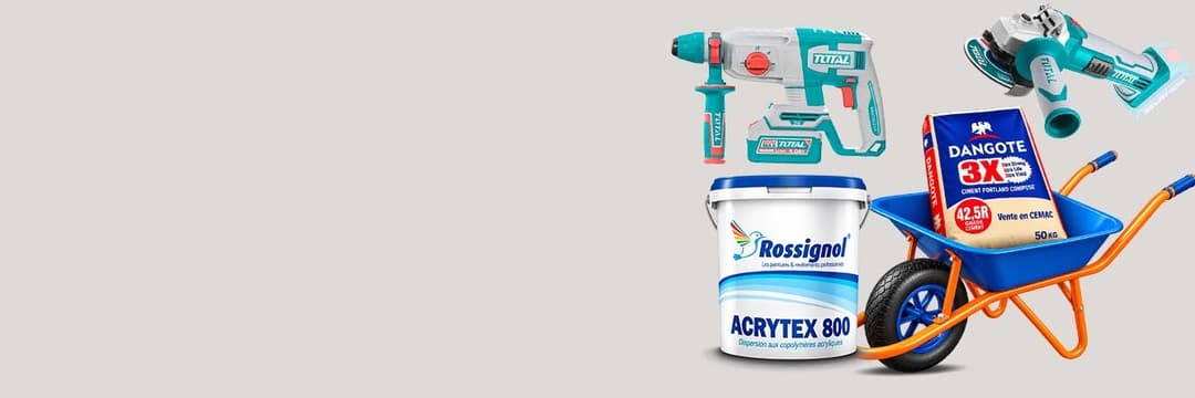 Des outils et matériaux pour le bricolage et la construction