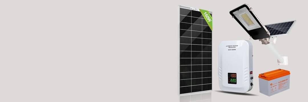 Des panneaux solaires, un régulateur et une batterie