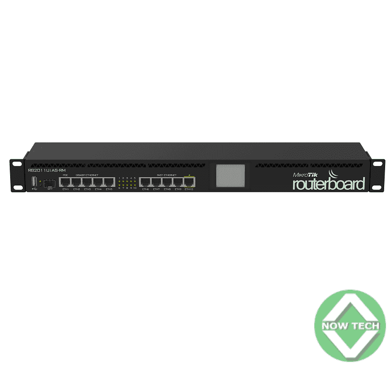 Routeur Mikrotik RB2011UIA-RM Rackable gigabitEthernet SFP bon prix en vente au Cameroun