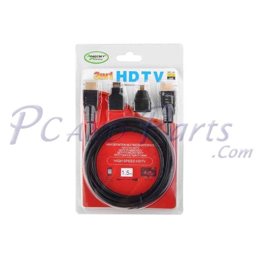 adaptateur 3 in mini HDMI en vente au cameroun bon prix
