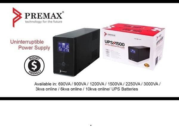 Onduleur Premax UPS 1500Va en vente au Cameroun bon prix