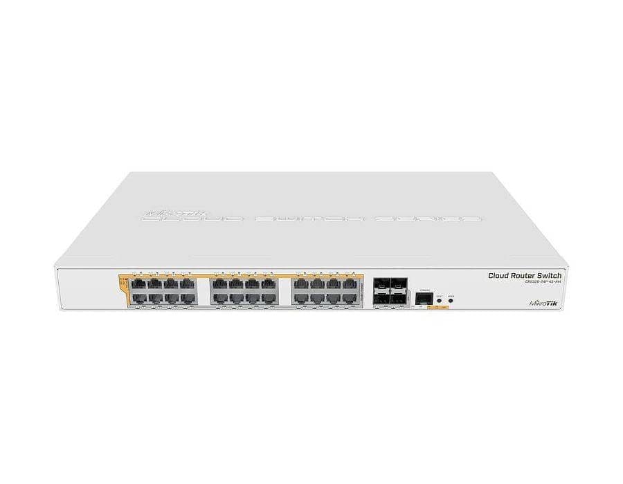 switch Mikrotik trackable 24 ports gigabit POE