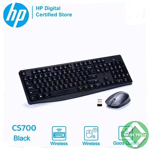 KIT CLAVIER + SOURIS HP SANS FIL CS700 Bon Prix en vente au Cameroun
