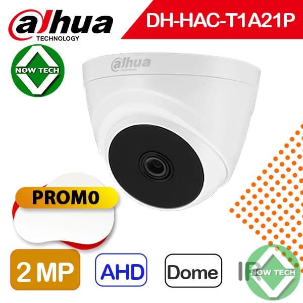 CAMERA AHD DAHUA HDCVI DH-HAC-T1A21P 2MP 2.8mm en vente au Cameroun bon prix