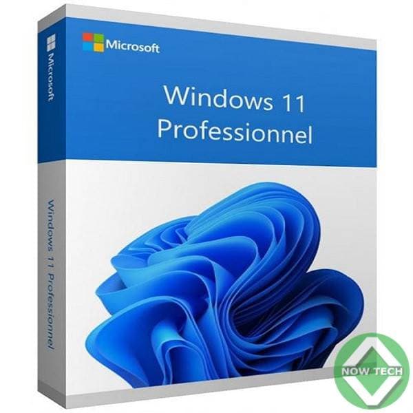 Coffret licence windows 11 professionnel avec CD un poste , bon prix et en vente au cameroun