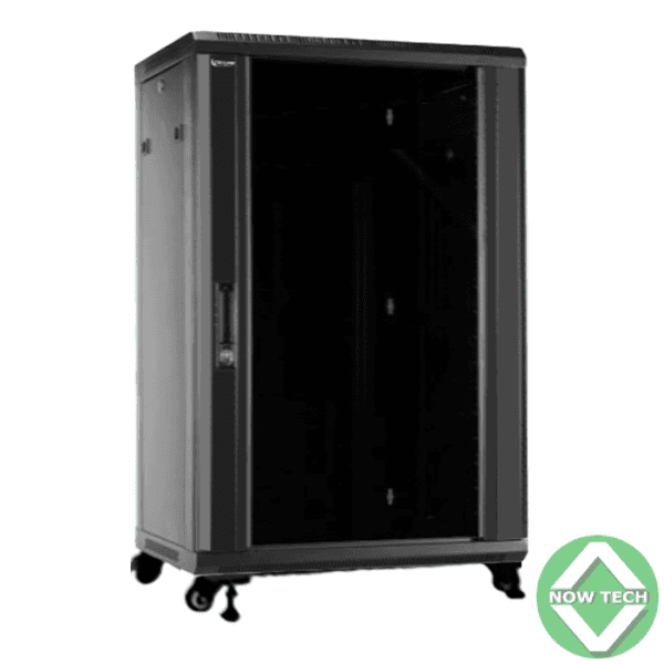 Baie de brassage reseau 15U 600x800 mm avec roulettes bon prix en vente au Cameroun