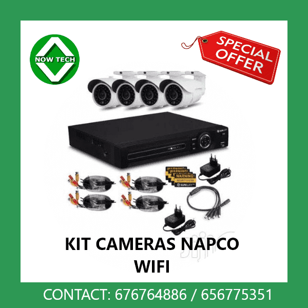 Kit Camera Napco wifi 8ch 5G bon prix en vente au Cameroun