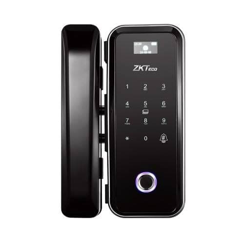 serrure de porte en verre intelligente ZK GL300 – ZKTeco empreinte, carte bon prix en vente au Cameroun