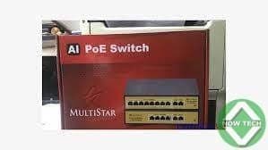 switch poe multistar 4 ports