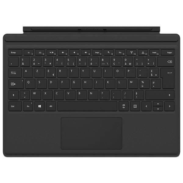 Clavier laptop AZERTY pour Surface Pro Cover Surface Pro 4 Noir rétroéclairé – en vente au Cameroun
