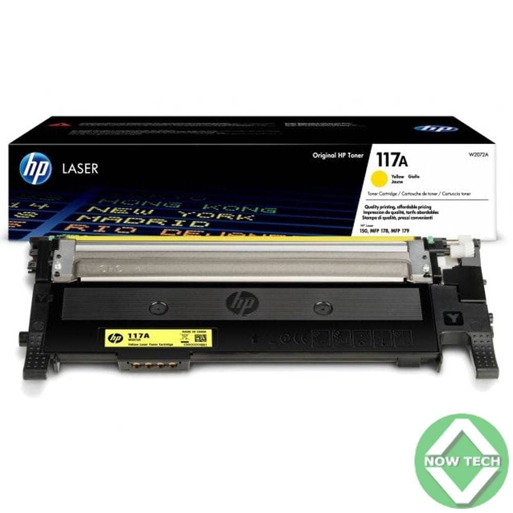 Cartouche de toner jaune hp 117A (W2070A) d'original prix en vente au Cameroun