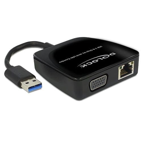 Adaptateur convertisseur USB vers VGA et Ethernet LAN en vente au Cameroun