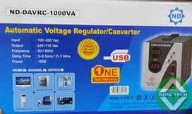 Régulateur de tension ND-DAVRC 1000VA bon prix en vente au Cameroun