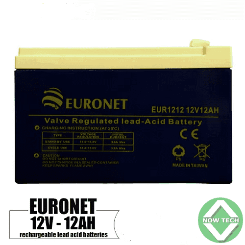Batterie 12V 12A Euronet bon prix en vente