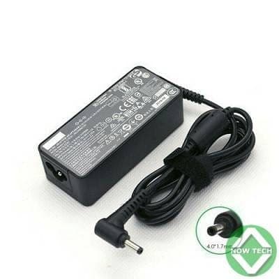 Chargeur laptop LENOVO petit bout avec câble d'alimentation bon prix.
