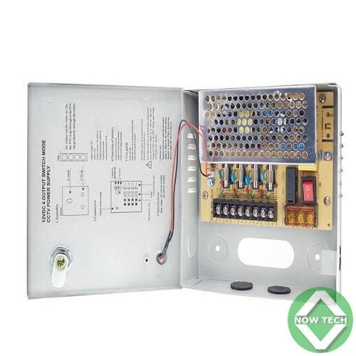 Boitier d'alimentation CCTV 12V 5A 4CH bon prix en vente