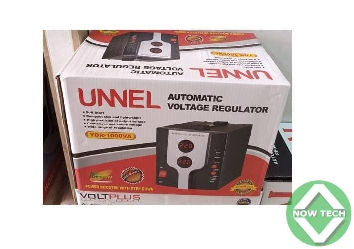 RÉGULATEUR DE TENSION UNNEL 1000VA BON PRIX EN VENTE AU CAMEROUN