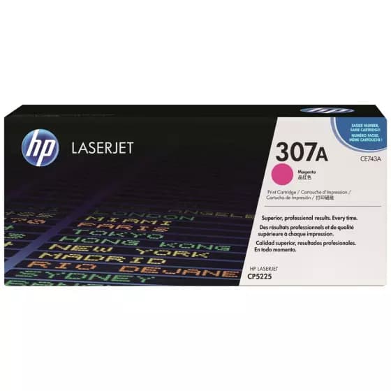 cartouche de toner hp 307a Rouge (CE743A) d'origine bon prix en vente au Cameroun