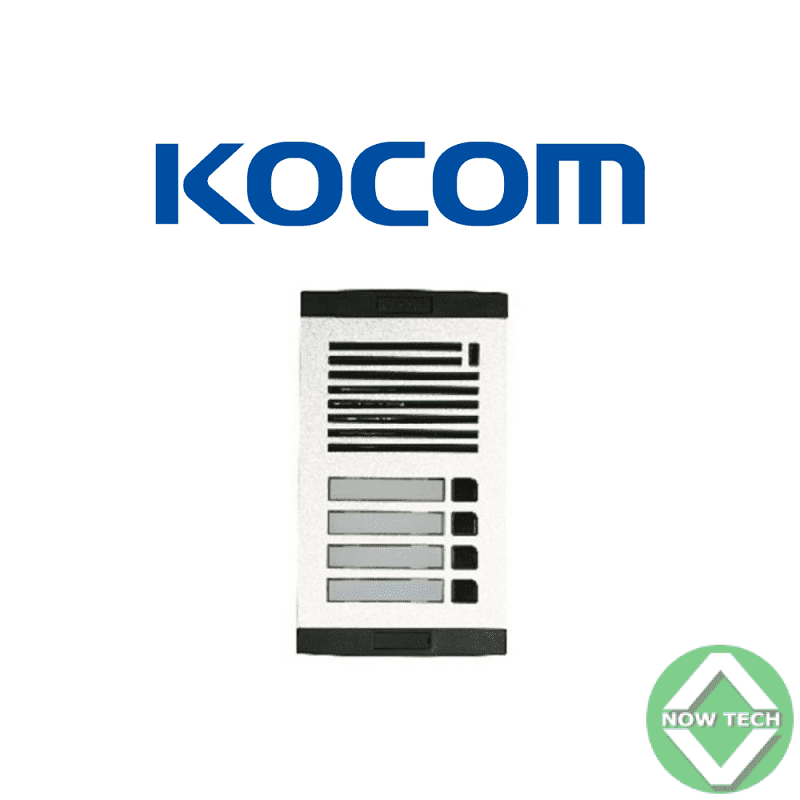 Platine de rue 4 Postes Interphone Audio KOCOM KAL-S304 en vente au cameroun