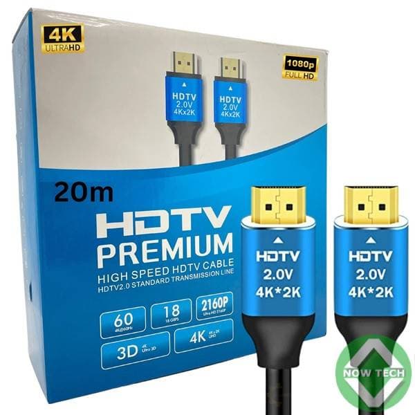 Cable HDMI 20m 4k Bon prix en vente au Cameroun