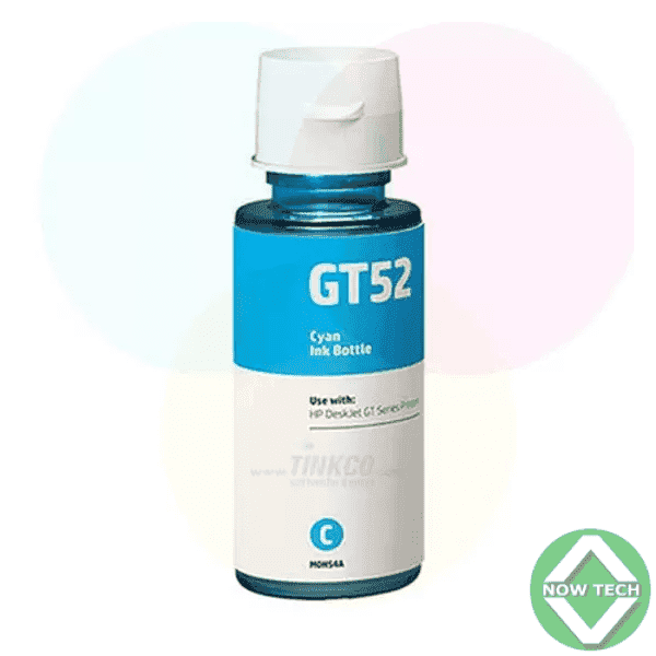 Cartouche Compatible HP GT52 (M0H54AE) cyan - cartouche d'encre compatible HP