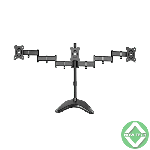 Support écran triple Skill Tech SH070-T036 de 13 a 27 pouce en vente