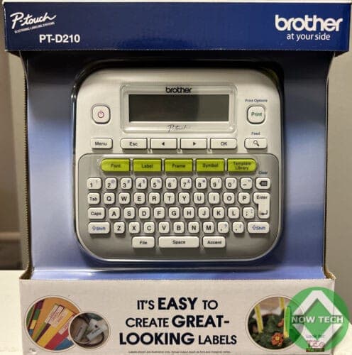 Étiqueteuse Brother PT-D210 P-Touch Easy bon prix en vente