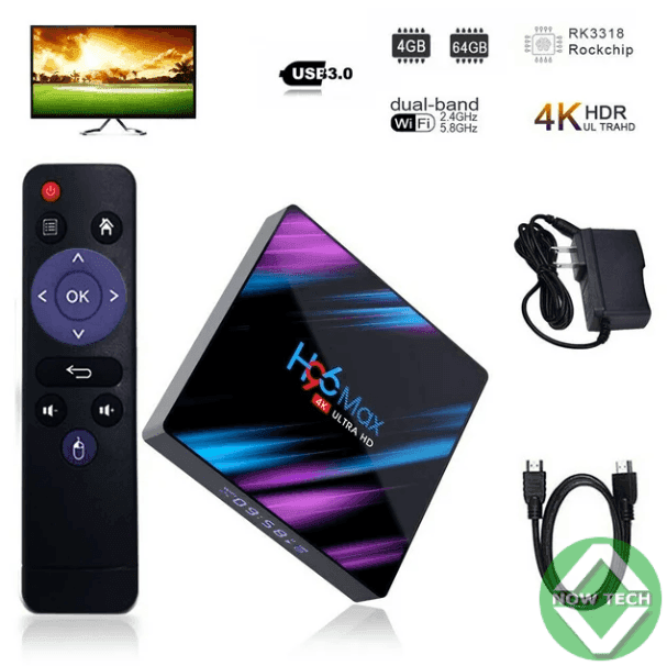 TV box H96MAX 4K ULTRA HD bon prix en vente
