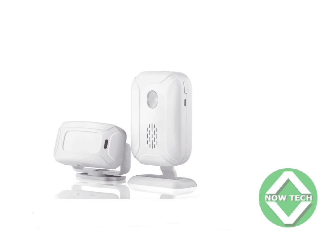 Sonnette sans fil KS-SF20R-PRO + alarme + détecteur de mouvement PIR bon prix en vente