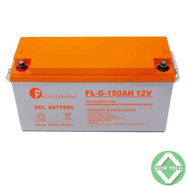 Batterie solaire GEL Felicity Solar FL-G-150AH – 12V/150Ah