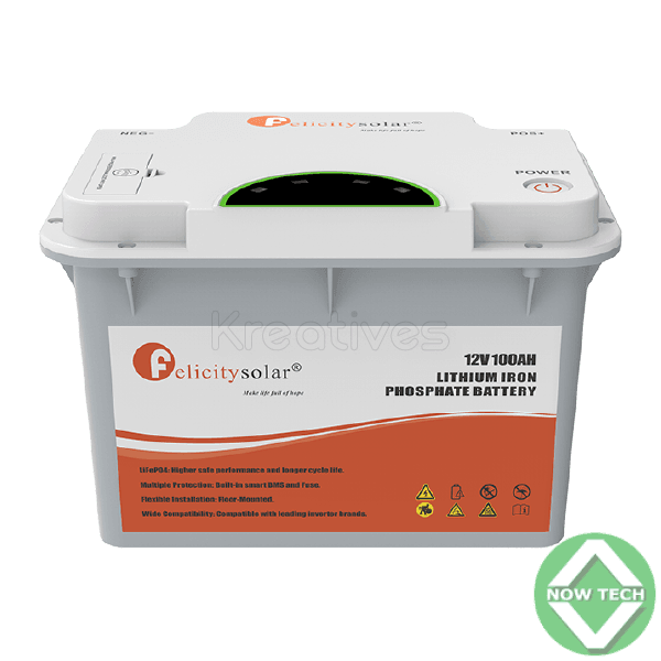 Batterie solaire Felicity Solar FLA12100