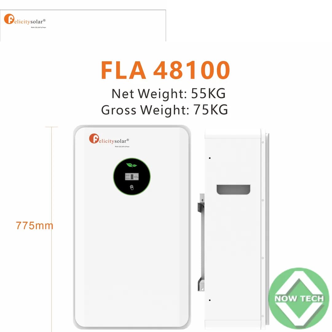 Batterie solaire 24V/100Ah Felicity FLA24100 en vente au Cameroun