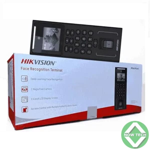 Lecteur biometrique avec reconnaissance faciale Hikvision DS-K1T321MFWX en vente