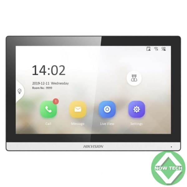 Ecran d'interphone video DS-KH6350-WTE1 IP Hikvision bon prix en vente