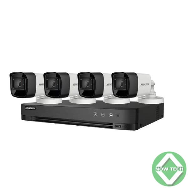 KIT de 4 Caméra Analogique Hikvision + DVR 7204HGHI-M1 en vente