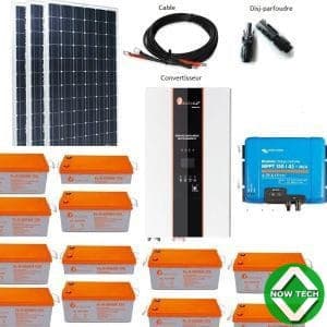 Kit solaire 8 KW 06 panneaux 580w en vente